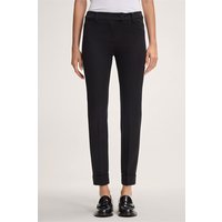 Baumwollstretch-Chino mit Umschlag in Schwarz Baumwollstretch-Chino mit Umschlag in Schwarz von windsor.