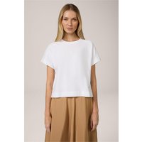 Baumwoll-Interlock T-Shirt in Weiß von windsor.