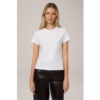 Baumwoll-Interlock T-Shirt in Weiß von windsor.
