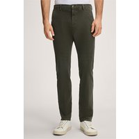 Baumwollmix-Chino Cino in Oliv von windsor.