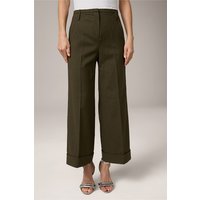 Baumwollmix-Culotte in Oliv Baumwollmix-Culotte in Oliv von windsor.