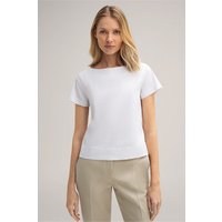 Baumwollstretch-Bluse in Weiß von windsor.