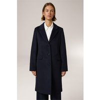 Brushed-Alpakamix-Blazer-Mantel in Navy von windsor.