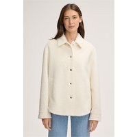 Brushed-Alpakamix-Shirt-Jacke in Ecru von windsor.