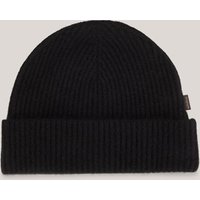 Cashmere-Mütze Can in Schwarz von windsor.