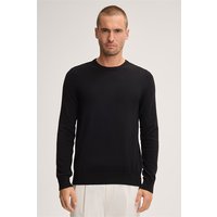 Cashmere-Rundhals-Pullover Cashmono in Schwarz von windsor.