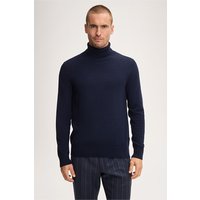 Cashmere-Rollkragen-Pullover Cashmono in Navy von windsor.