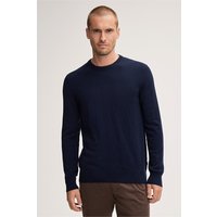 Cashmere-Rundhals-Pullover Cashmono in Navy von windsor.