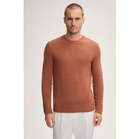 Cashmere-Strick-Pullover Ecosio in Rost von windsor.