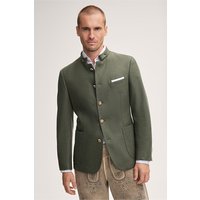 Cashmere-Trachten-Janker Sendling in Oliv meliert von windsor.