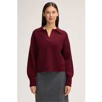 Cashmere-Troyer in Rot von windsor.