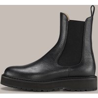 Chelsea Boot aus Kalbnappaleder in Schwarz by Unützer von windsor.