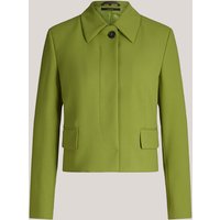 Crepe-Blazer-Jacke in Grün von windsor.