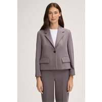 Crêpe-Blazer in Grau von windsor.