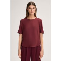 Crêpe-Blusen-Top in Rot von windsor.