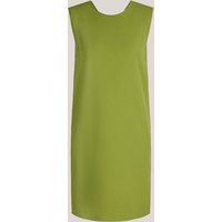 Crepe-Etui-Kleid ärmelos in Grün von windsor.
