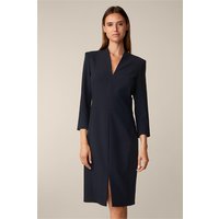 Crêpe-Etui-Kleid in Navy von windsor.