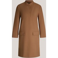 Crepe-Kleid in A-Linie in Braun von windsor.