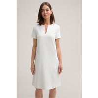 Crêpe-Kleid in A-Linie in Ecru von windsor.