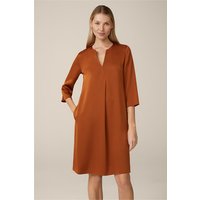 Crêpe-Kleid in A-Linie in Kupfer von windsor.