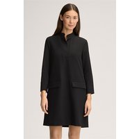 Crêpe-Kleid in A-Linie in Schwarz von windsor.