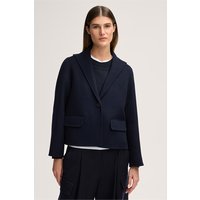 Doubleface-Blazer-Jacke in Navy von windsor.