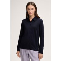 Doubleface-Interlock-Hemdbluse in Navy Doubleface-Interlock-Hemdbluse in Navy von windsor.