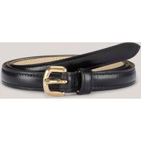 Gürtel aus Nappaleder mit abenehmbarer Tasche in Schwarz von windsor.