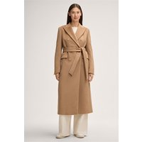 Kamelhaar-Doppelreiher-Mantel in Braun von windsor.