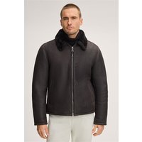 Lammfell-Lederjacke Mezzano in Braun von windsor.