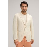 Leinenmix-Baukasten-Sakko Giro mit Baumwolle in Beige gestreift Leinenmix-Baukasten-Sakko Giro mit Baumwolle in Beige gestreift von windsor.