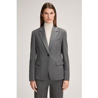 Nadelstreifen-Flanell-Blazer in Grau von windsor.