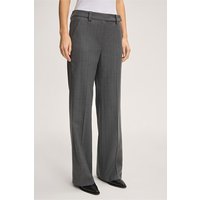 Nadelstreifen-Flanell-Marlene-Hose in Grau von windsor.