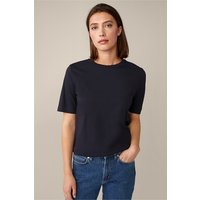 Organic Cotton T-Shirt in Navy von windsor.