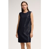 Pailletten-Chiffon-Eggshape-Kleid in Navy von windsor.