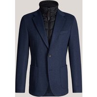 Sakko Triest mit Inlay in Blau gemustert von windsor.