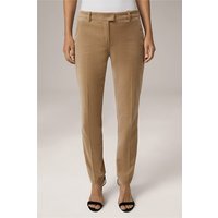 Samt-Anzug-Hose in Beige von windsor.
