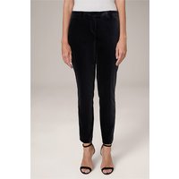 Samt-Anzug-Hose in Navy von windsor.