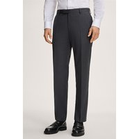 Schurwoll-Baukasten-Hose Sole in Dunkelgrau von windsor.