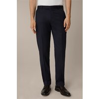 Schurwoll-Baukasten-Hose Sole in Navy von windsor.