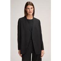 Schurwoll-Blazer in Schwarz von windsor.