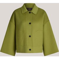 Schurwoll-Doubleface-Jacke in Grün von windsor.