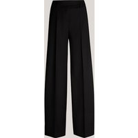 Schurwoll-Palazzo-Hose in Schwarz Schurwoll-Palazzo-Hose in Schwarz von windsor.
