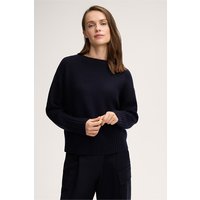 Schurwoll-Pullover mit Cashmere in Navy von windsor.