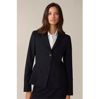 Schurwoll-Stretch-Blazer in Navy von windsor.