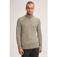 Schurwoll-Strick-Rollkragen-Pullover Ramiro in Salbei von windsor.