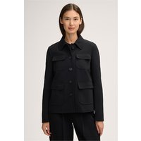Stretch-Blazer-Jacke in Schwarz von windsor.