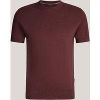 Strick-Shirt Cashmilo mit Cashmere und Seide in Bordeaux Rot von windsor.