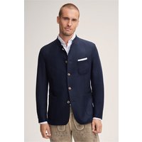 Trachten-Janker Giesing aus Wolle in Navy von windsor.