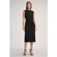 Triacetat-Etui-Kleid in Midi-Länge in Schwarz von windsor.